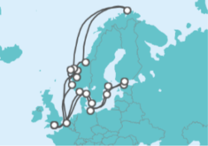 Denmark, Germany, Sweden, Finland, Estonia, United Kingdom, Norway Cruise itinerary  - Princess Cruises