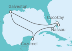 Mexico, The Bahamas Cruise itinerary  - Royal Caribbean