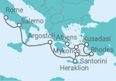 Rome to Athens Cruise itinerary  - Princess Cruises
