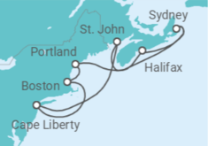 US, Canada Cruise itinerary  - Royal Caribbean