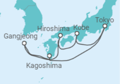 Japan & South Korea Cruise & Stay Package Cruise itinerary  - MSC Cruises