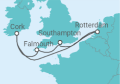 Rotterdam & Ireland Cruise itinerary  - MSC Cruises