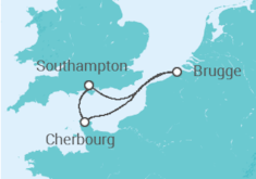 France, Belgium All Incl. Cruise itinerary  - MSC Cruises
