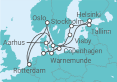 Norway, Denmark, Germany, Estonia, Finland, Sweden Cruise itinerary  - Holland America Line