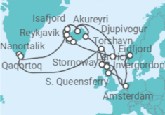 Norway, United Kingdom, Iceland, Denmark Cruise itinerary  - Holland America Line