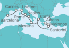 France, Italy, Greece Cruise itinerary  - Norwegian Cruise Line