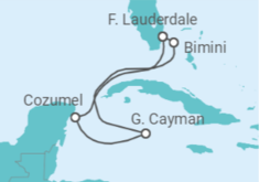 Mexico, Cayman Islands Cruise itinerary  - Celebrity Cruises