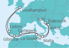 Cultural Adriatic Discovery Cruise itinerary  - Fred Olsen