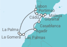 Canary Islands Cruise itinerary  - Norwegian Cruise Line