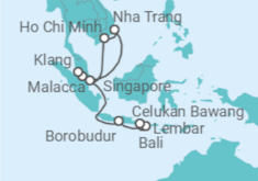 Malaysia, Vietnam Cruise itinerary  - Norwegian Cruise Line