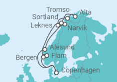 Norway Cruise itinerary  - Silversea