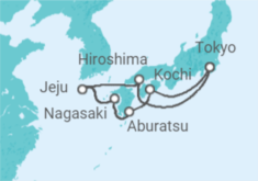 Japan, South Korea Cruise itinerary  - Cunard