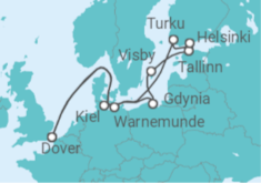 Maritime Cities & Sailing Events of the Baltic Cruise itinerary  - Fred Olsen