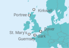 Scenic Landscapes & Wildlife Of The British Isles Cruise itinerary  - Fred Olsen