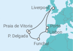 Volcanic Islands & Hidden Gems of Portugal Cruise itinerary  - Fred Olsen