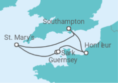 Discovering Normandy & the Channel Islands Cruise itinerary  - Fred Olsen