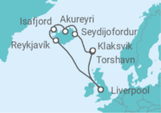 Whales & Volcanic Landscapes of Iceland Cruise itinerary  - Fred Olsen