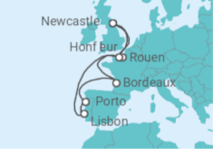 River Cities of France & Portugal Cruise itinerary  - Fred Olsen