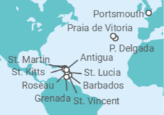 Island-hopping in the Caribbean Cruise itinerary  - Fred Olsen