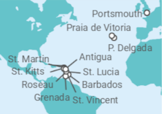 Island-hopping in the Caribbean Cruise itinerary  - Fred Olsen