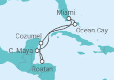 Honduras, Mexico Cruise itinerary  - MSC Cruises