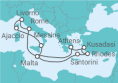 Italy, France, Malta, Greece, Turkey Cruise itinerary  - PO Cruises