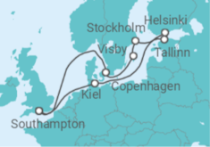 Baltic Cities Cruise itinerary  - PO Cruises