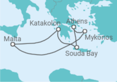 Greece Cruise itinerary  - PO Cruises