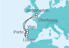 Spain, Portugal, France Cruise itinerary  - PO Cruises