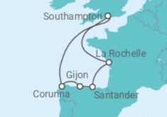 Spain Cruise itinerary  - PO Cruises