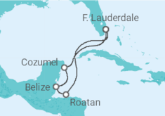 Sun Princess Caribbean +Hotel in Miami +Flights Cruise itinerary  - Princess Cruises