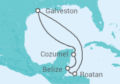 Honduras, Belize, Mexico Cruise itinerary  - Princess Cruises