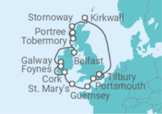 British Isles & Ireland Discovery Cruise itinerary  - Ambassador Cruise Line