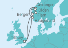 Majestic Fjordland Cruise itinerary  - Ambassador Cruise Line