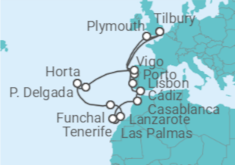 Springtime Azores, Madeira & North Africa Cruise itinerary  - Ambassador Cruise Line