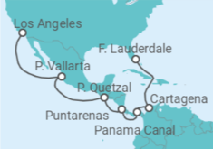 Colombia, Panama, Costa Rica, Mexico Cruise itinerary  - Princess Cruises