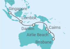 Singapore to Australia Cruise itinerary  - Royal Caribbean
