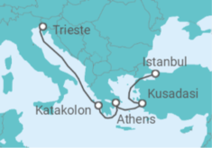 Greece, Turkey Cruise itinerary  - MSC Cruises
