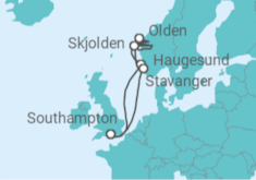 Norwegian Fjords Cruise itinerary  - Princess Cruises