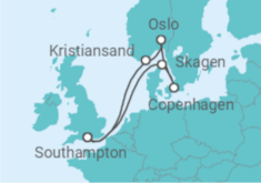 Norway, Denmark Cruise itinerary  - Princess Cruises