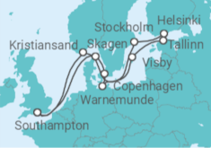 Denmark, Germany, Sweden, Finland, Estonia Cruise itinerary  - Princess Cruises