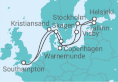 Scandinavia Cruise itinerary  - Princess Cruises