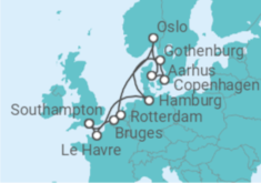 Enchanting European Cities Cruise itinerary  - Princess Cruises