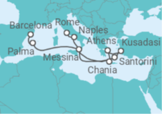 Italy, Greece, Turkey, Spain Cruise itinerary  - Princess Cruises