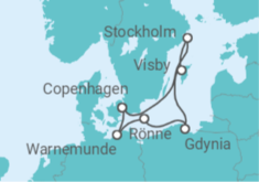 Germany, Poland, Sweden All Incl. Cruise itinerary  - MSC Cruises