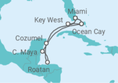 Mexico, Honduras, US All Incl. Cruise itinerary  - MSC Cruises