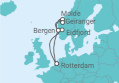 Norway Cruise itinerary  - Holland America Line