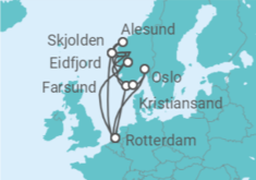 Norway, Holland Cruise itinerary  - Holland America Line