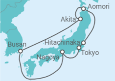 South Korea, Japan Cruise itinerary  - Princess Cruises