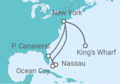 Bermuda, US, The Bahamas All Incl. Cruise itinerary  - MSC Cruises